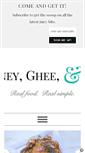 Mobile Screenshot of honeygheeandme.com